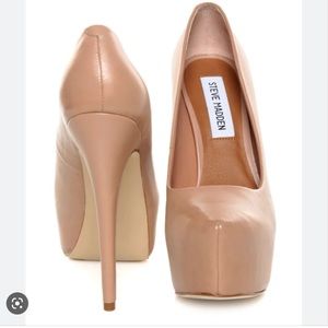 Steve Madden Dejavu leather platform shoes